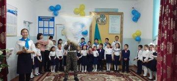 "Жас Ұлан" және "Жас Қыран" бірыңғай балалар мен жасөспірімдер ұйымына оқушыларды қабылдау рәсімі