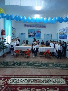 "Жас Ұлан" және "Жас Қыран" бірыңғай балалар мен жасөспірімдер ұйымына оқушыларды қабылдау рәсімі